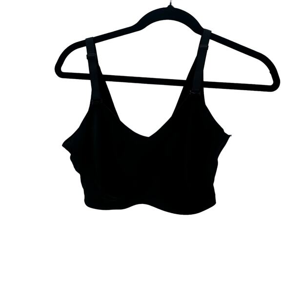 True Plein Bonnet Seamless Bralette Bra Full Cup Padding Wireless Black L NWOT - Picture 3 of 10